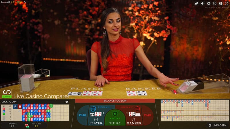 Giá trị quy đổi của chip trong Live Casino Hit Club