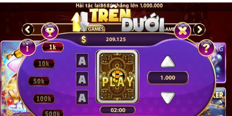 Mini Game Trên Dưới Là Gì?